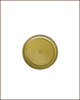 Deckel für 250 g Neutral-Honigglas rund, flach, gold, 68