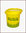 Honigeimer mit Deckel, 12,5 kg, gelb -  Kunststoffbügel