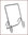 Eimerhalter, Edelstahl, 18 cm breit