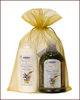 Dusch- und Pflege-Set Honig-Lavendel im Organzasäckchen